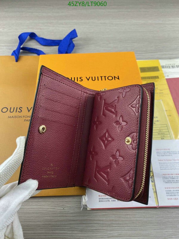 LV Bags-(4A)-Wallet-,Code: LT9060,$ 59USD
