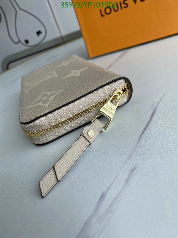 LV Bags-(4A)-Wallet-,Code: TP101902,$ 51USD