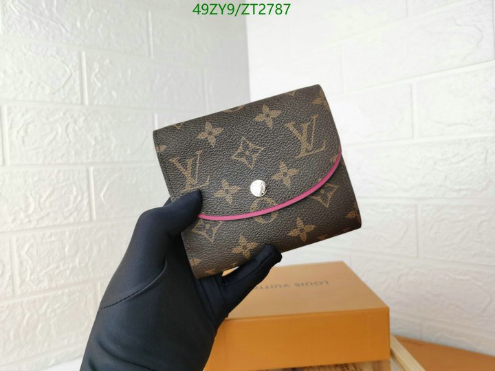 LV Bags-(4A)-Wallet-,Code: ZT2787,$ 64USD