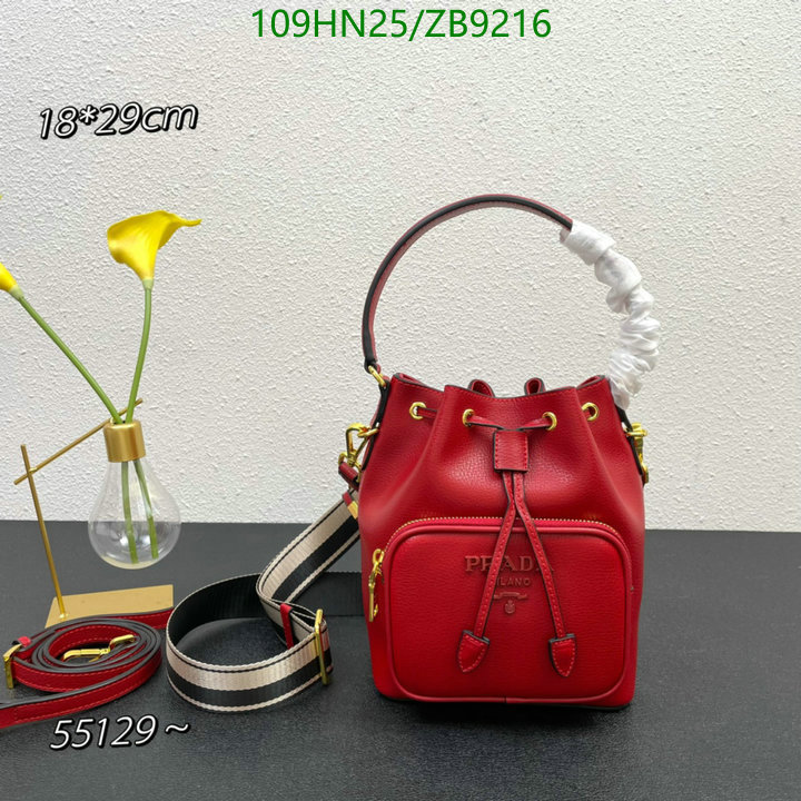Prada Bag-(4A)-Bucket Bag- Code: ZB9216 $ 142USD