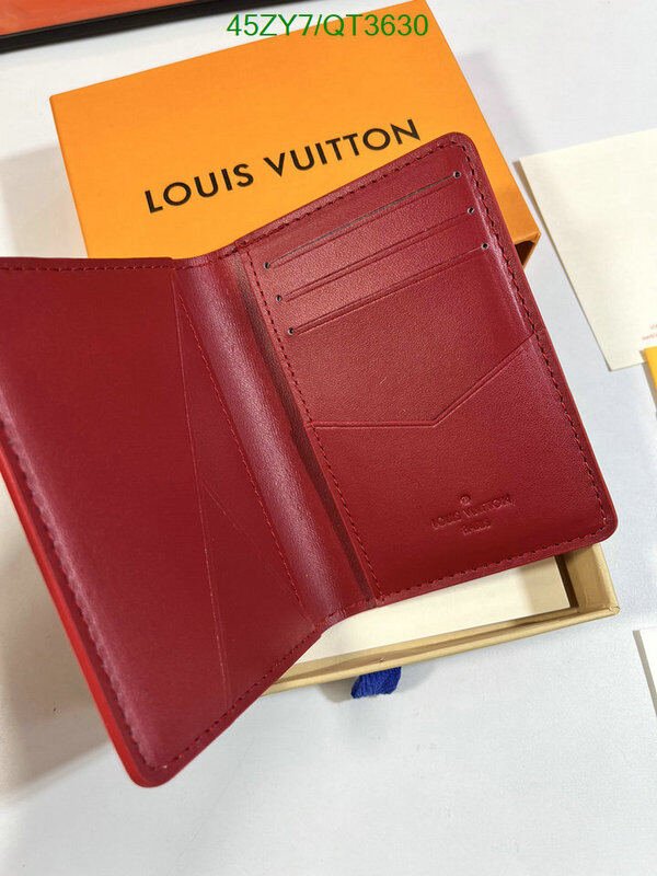 LV Bag-(4A)-Wallet- Code: QT3630 $ 59USD