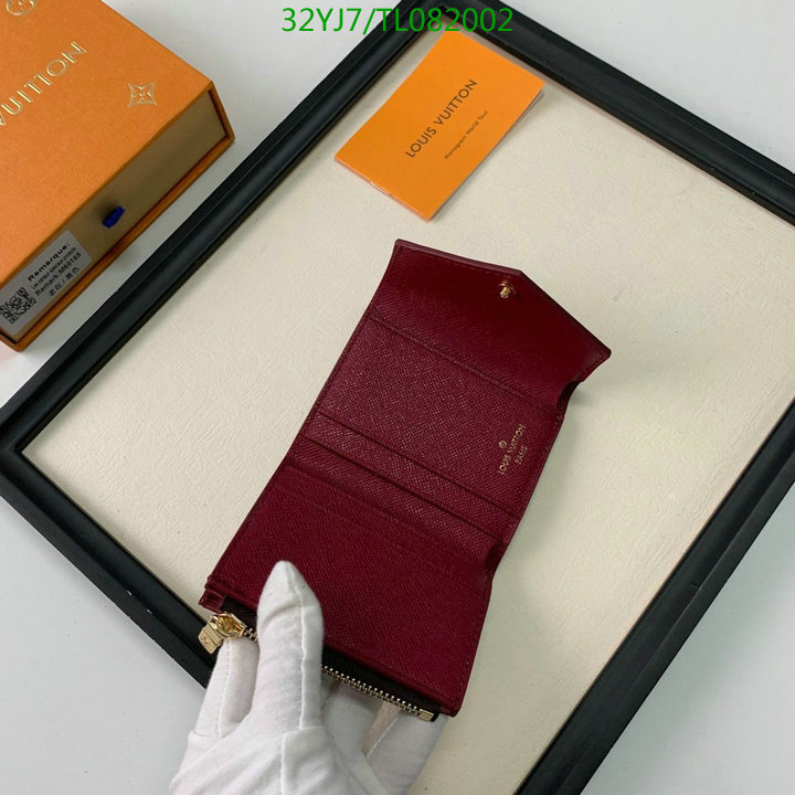 LV Bags-(4A)-Wallet-,Code: TL082002,$ 42USD
