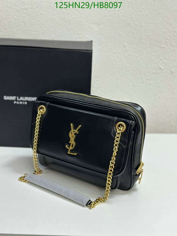 YSL Bag-(4A)-Handbag- Code: HB8097 $ 163USD