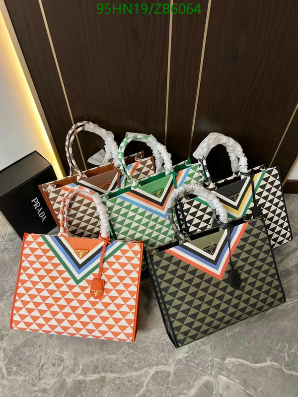 Prada Bag-(4A)-Handbag- Code: ZB6064 $ 124USD
