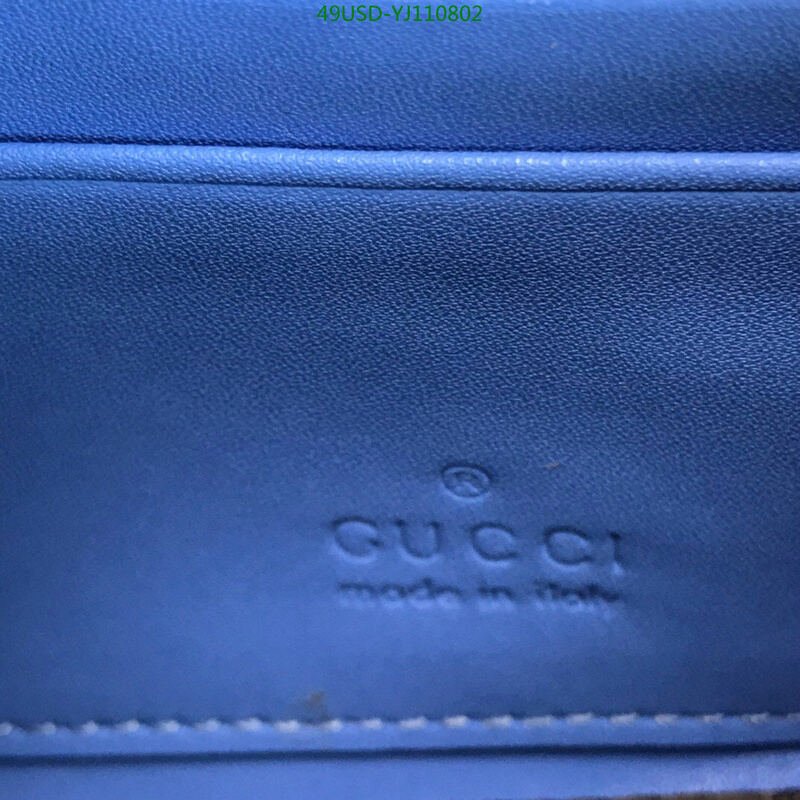 Gucci Bag-(4A)-Wallet-,Code: YJ110802,$ 64USD