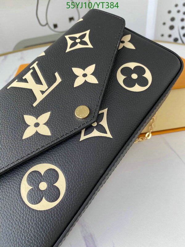 LV Bags-(4A)-Wallet-,Code: YT384,$ 72USD