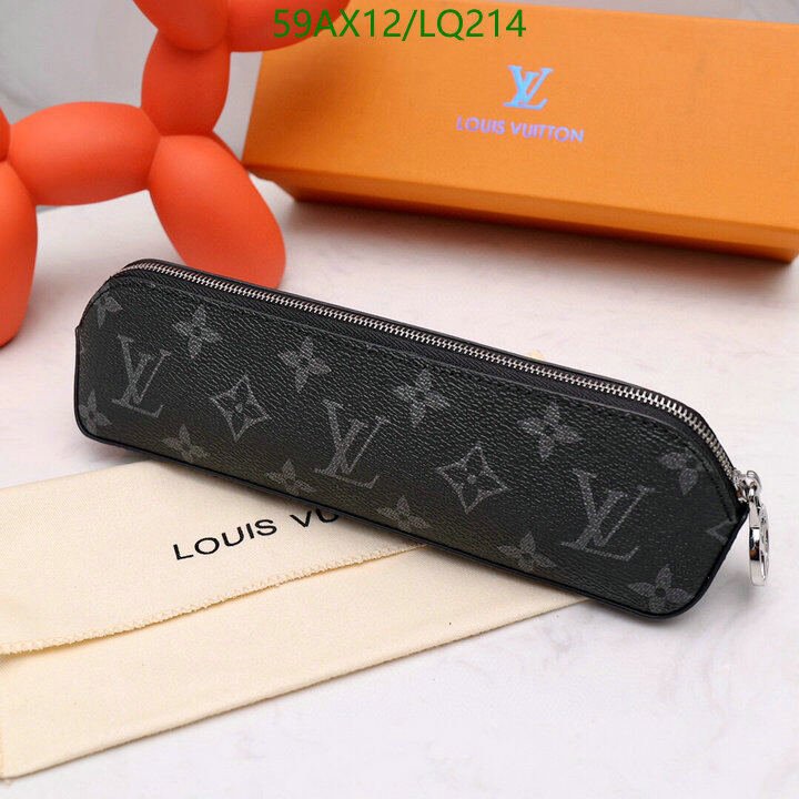 LV Bags-(4A)-Wallet-,Code: LQ214,$ 77USD