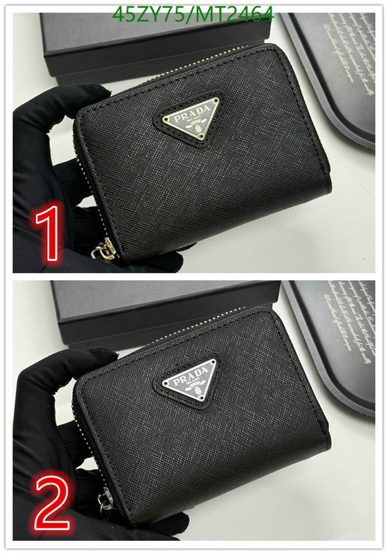 Prada Bag-(4A)-Wallet- Code: MT2464 $ 59USD