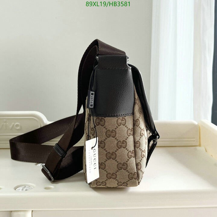 Gucci Bag-(4A)-Diagonal-,Code: HB3581,$ 116USD