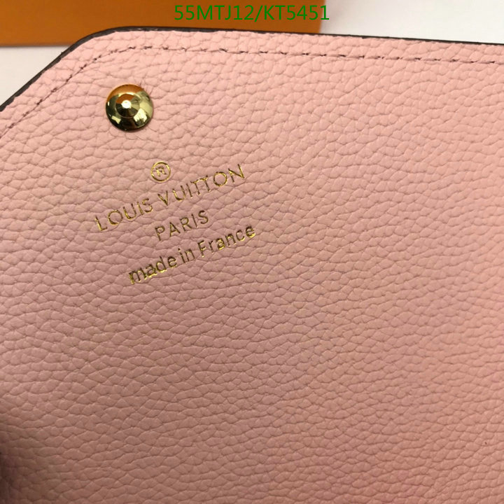 LV Bags-(4A)-Wallet-,Code: KT5451,$ 72USD