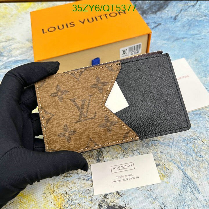 LV Bag-(4A)-Wallet- Code: QT5377 $ 46USD