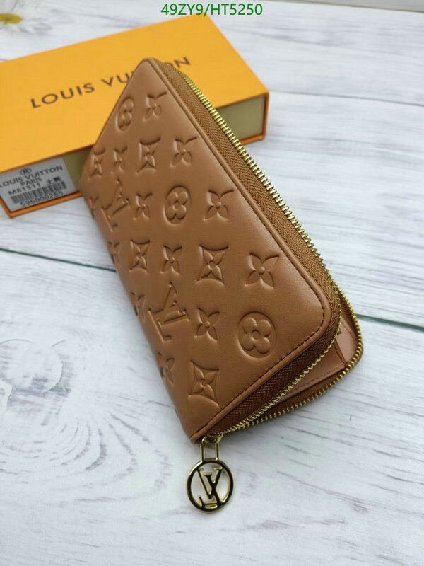 LV Bags-(4A)-Wallet-,Code: HT5250,$ 64USD