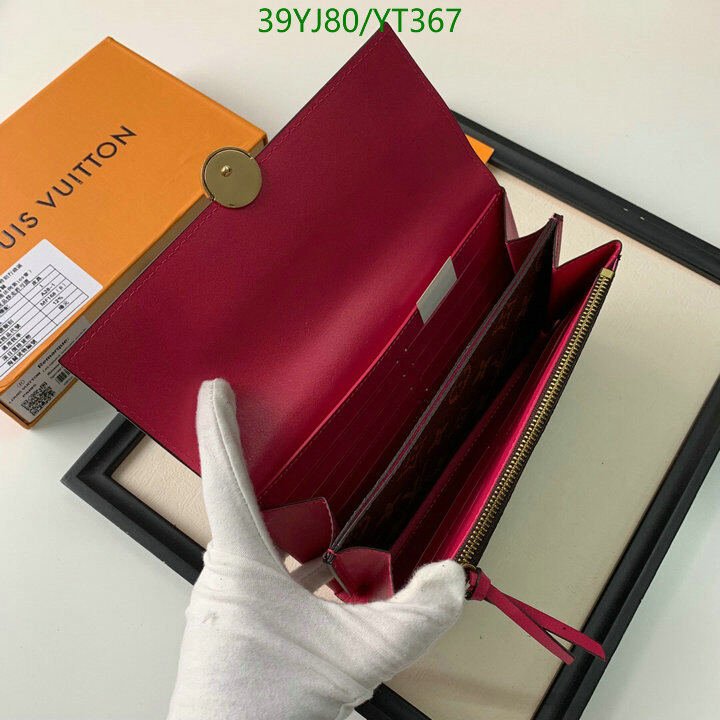 LV Bags-(4A)-Wallet-,Code: YT367,$ 51USD