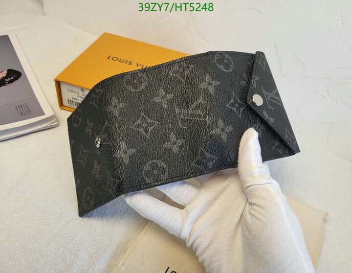 LV Bags-(4A)-Wallet-,Code: HT5248,$ 51USD