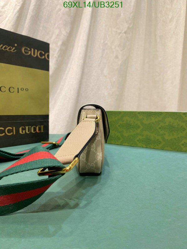 Gucci Bag-(4A)-Diagonal- Code: UB3251 $ 90USD