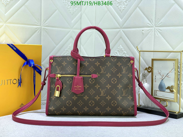 LV Bags-(4A)-Handbag Collection-,Code: HB3486,$ 124USD