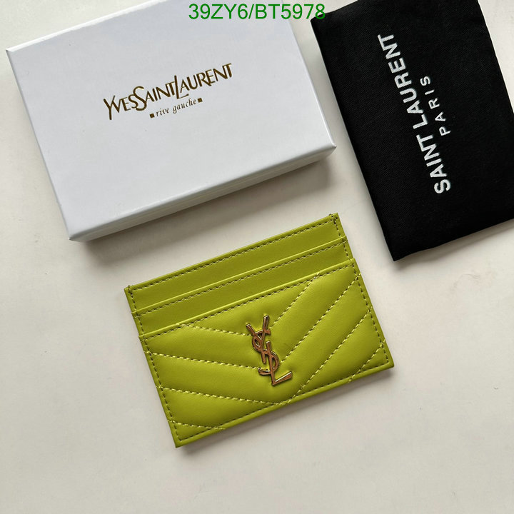 YSL Bag-(4A)-Wallet- Code: BT5978 $ 51USD