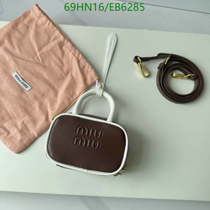 Miu Miu Bag-(4A)-Crossbody- Code: EB6285 $ 90USD
