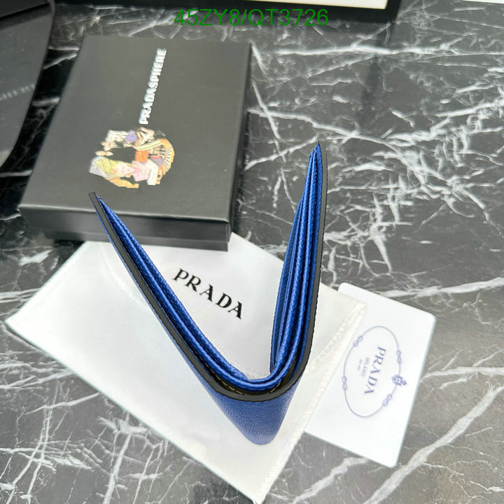 Prada Bag-(4A)-Wallet- Code: QT3726 $ 59USD