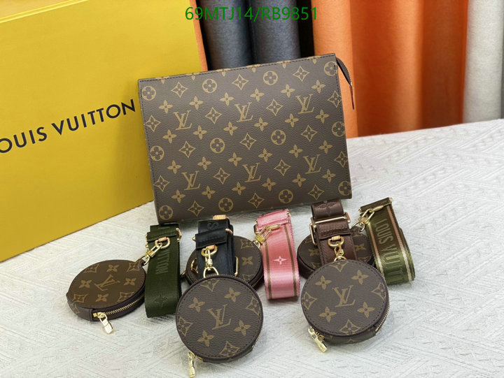 LV Bag-(4A)-Pochette MTis Bag-Twist- Code: RB9851 $ 90USD