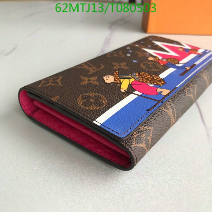 LV Bags-(4A)-Wallet-,Code: T080503,$ 81USD