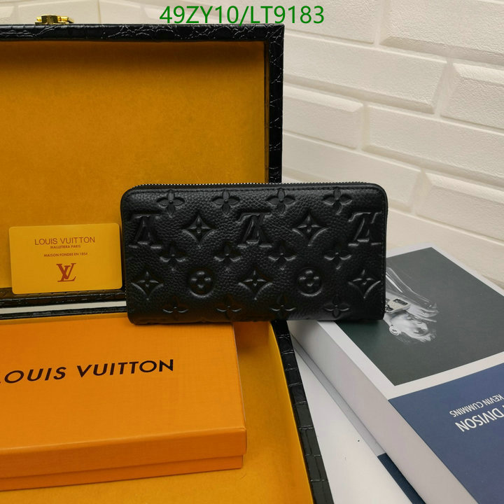 LV Bags-(4A)-Wallet-,Code: LT9183,$ 64USD