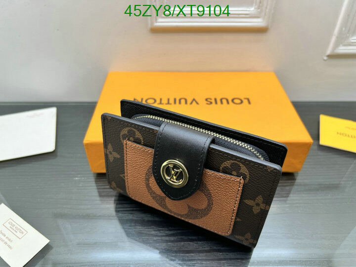 LV Bag-(4A)-Wallet- Code: XT9104 $ 59USD