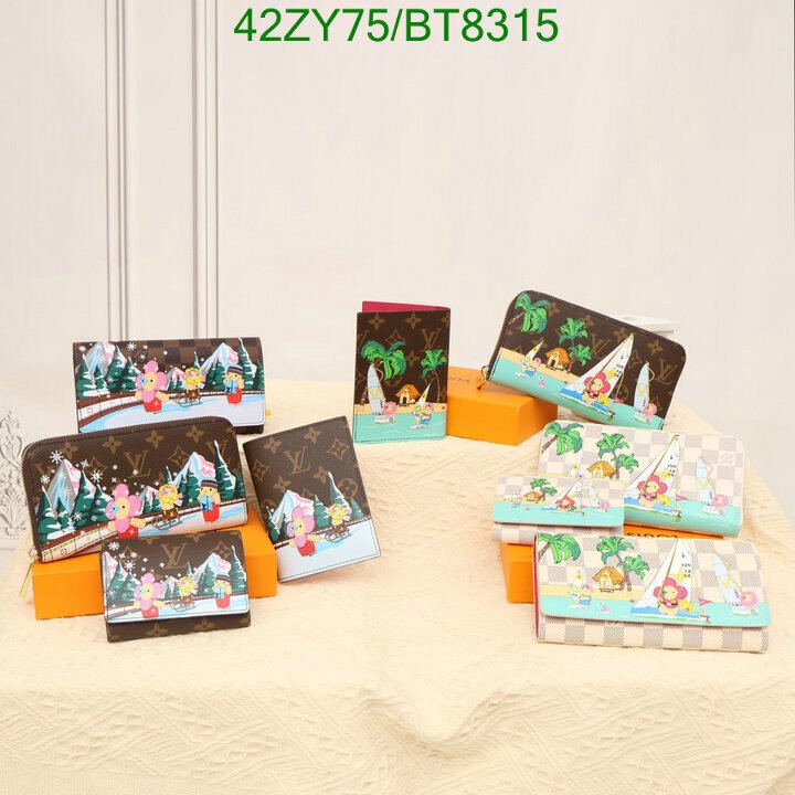 LV Bag-(4A)-Wallet- Code: BT8315 $ 55USD
