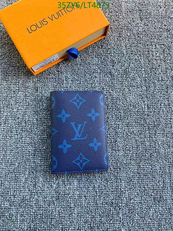 LV Bags-(4A)-Wallet-,Code: LT4875,$ 46USD