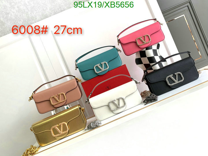 Valentino Bag-(4A)-LOC-V Logo ,Code: XB5656,$ 124USD