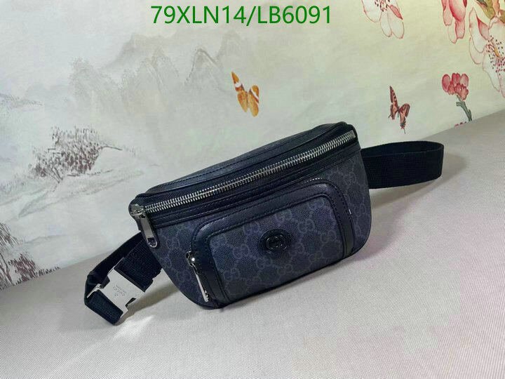 Gucci Bag-(4A)-Diagonal-,Code: LB6091,$ 103USD