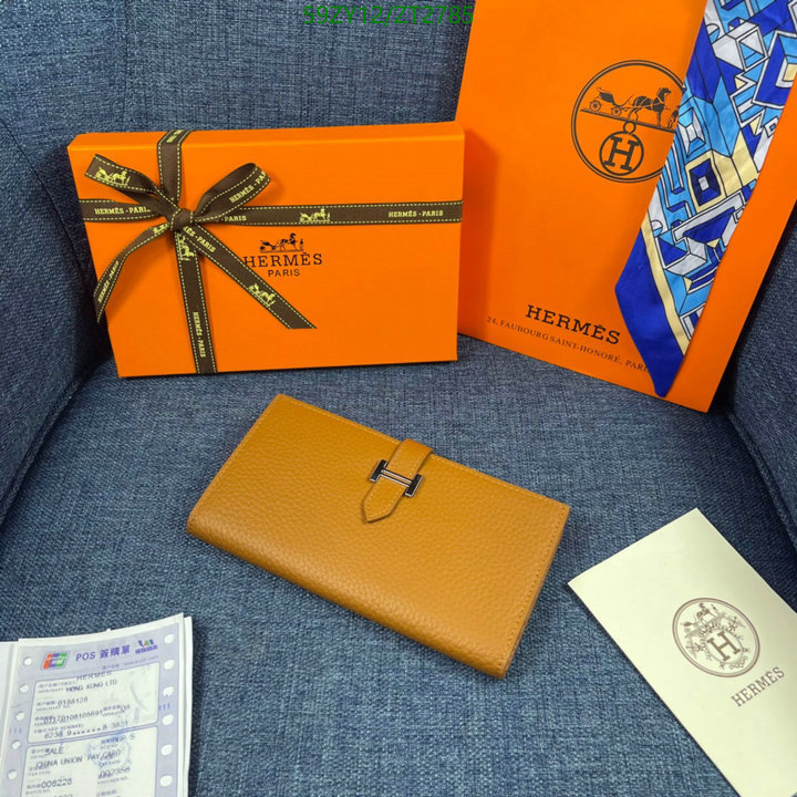 Hermes Bag-(4A)-Wallet-,Code: ZT2785,$ 77USD