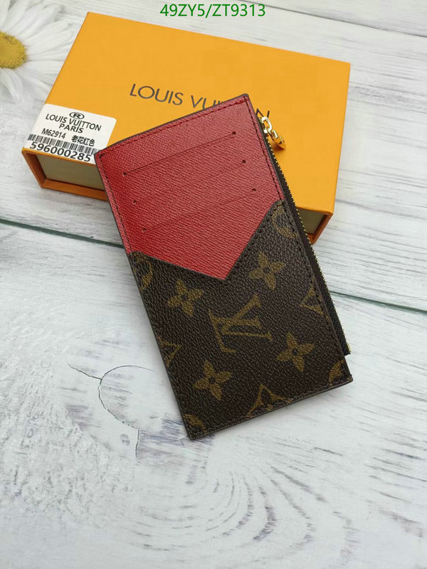 LV Bags-(4A)-Wallet-,Code: ZT9313,$ 51USD