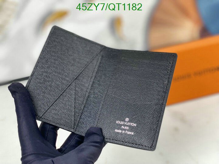 LV Bag-(4A)-Wallet- Code: QT1182 $ 59USD