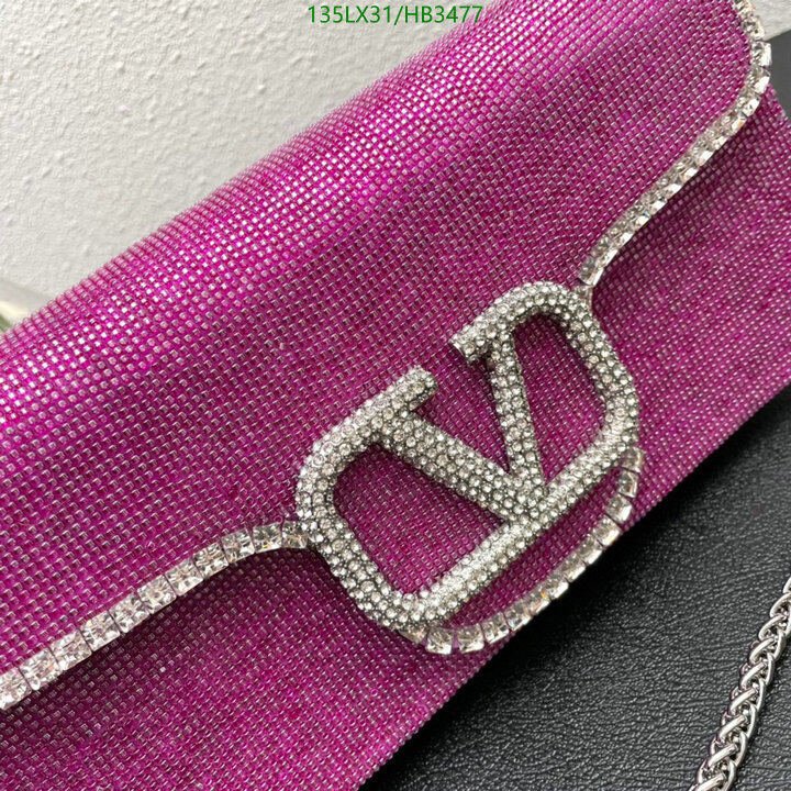 Valentino Bag-(4A)-LOC-V Logo ,Code: HB3477,$ 176USD