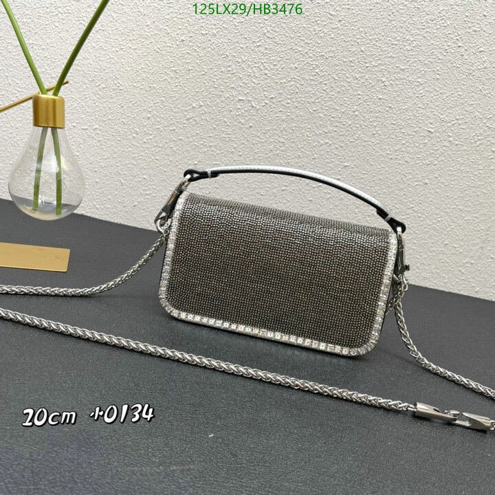 Valentino Bag-(4A)-LOC-V Logo ,Code: HB3476,$ 163USD