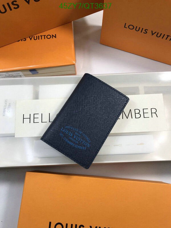 LV Bag-(4A)-Wallet- Code: QT3637 $ 59USD