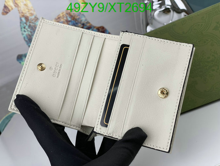Gucci Bag-(4A)-Wallet-,Code: XT2694,$ 64USD