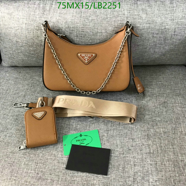 Prada Bag-(4A)-Re-Edition 2005 Code: LB2251 $ 98USD