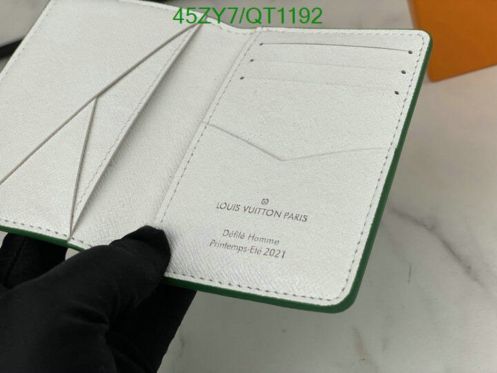LV Bag-(4A)-Wallet- Code: QT1192 $ 59USD