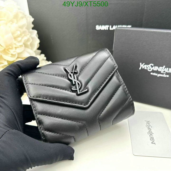 YSL Bag-(4A)-Wallet-,Code: XT5500,$ 64USD