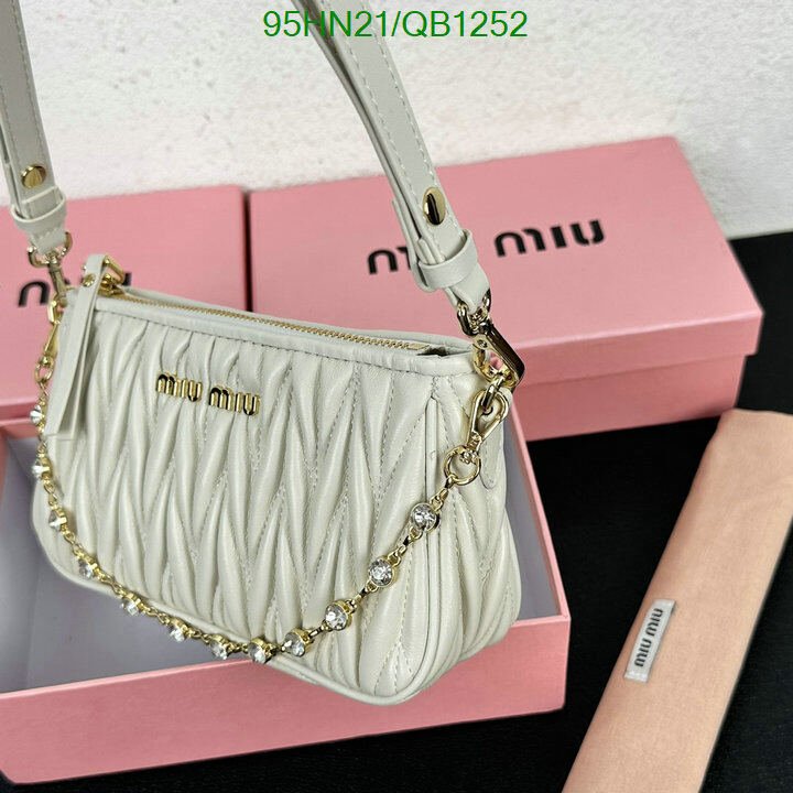 Miu Miu Bag-(4A)-Diagonal- Code: QB1252 $ 124USD