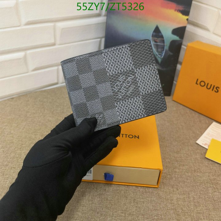 LV Bags-(4A)-Wallet-,Code: ZT5326,$ 72USD