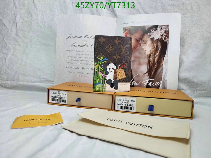 LV Bags-(4A)-Wallet-,Code: YT7313,$ 59USD