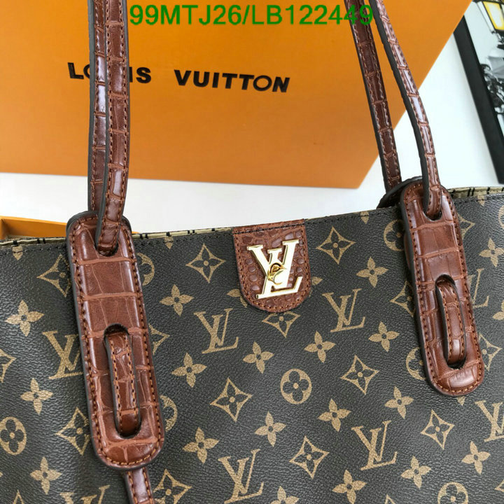 LV Bags-(4A)-Handbag Collection-,Code: LB122449,$ 129USD