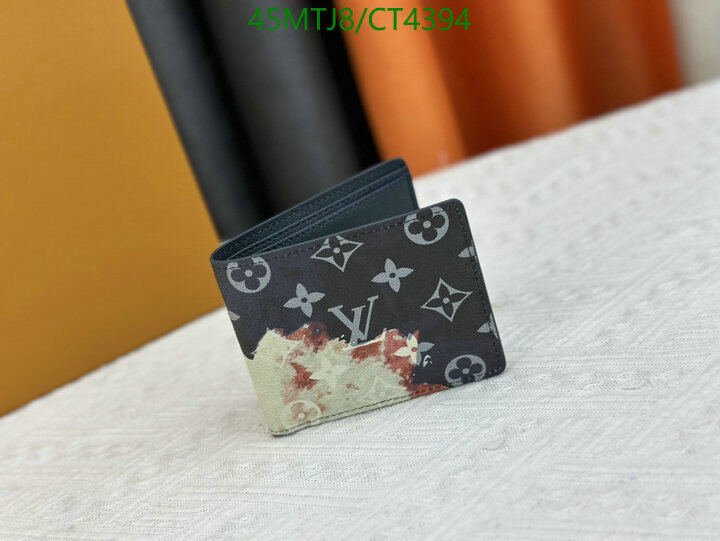 LV Bag-(4A)-Wallet- Code: CT4394 $ 59USD
