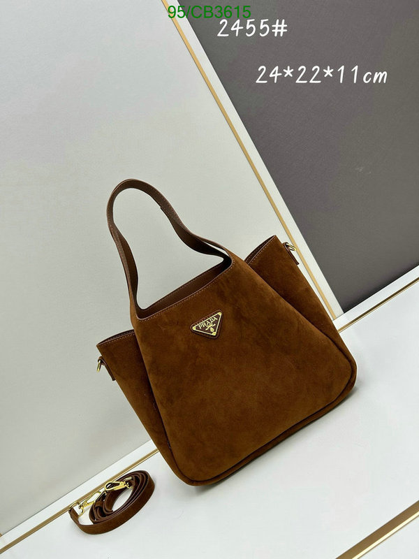 Prada Bag-(4A)-Handbag- Code: CB3615 $ 124USD