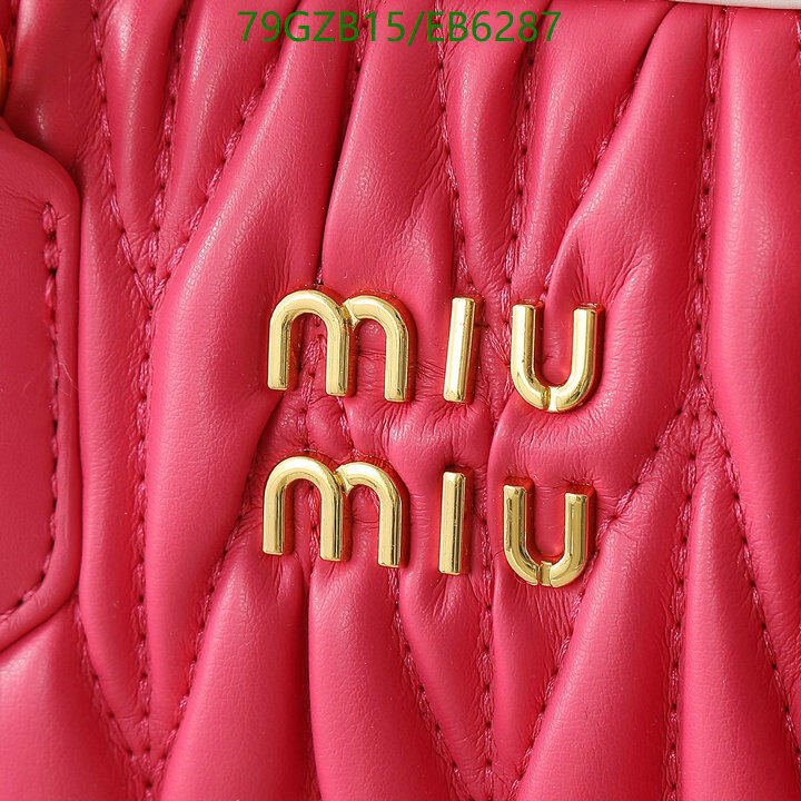 Miu Miu Bag-(4A)-Crossbody- Code: EB6287 $ 103USD