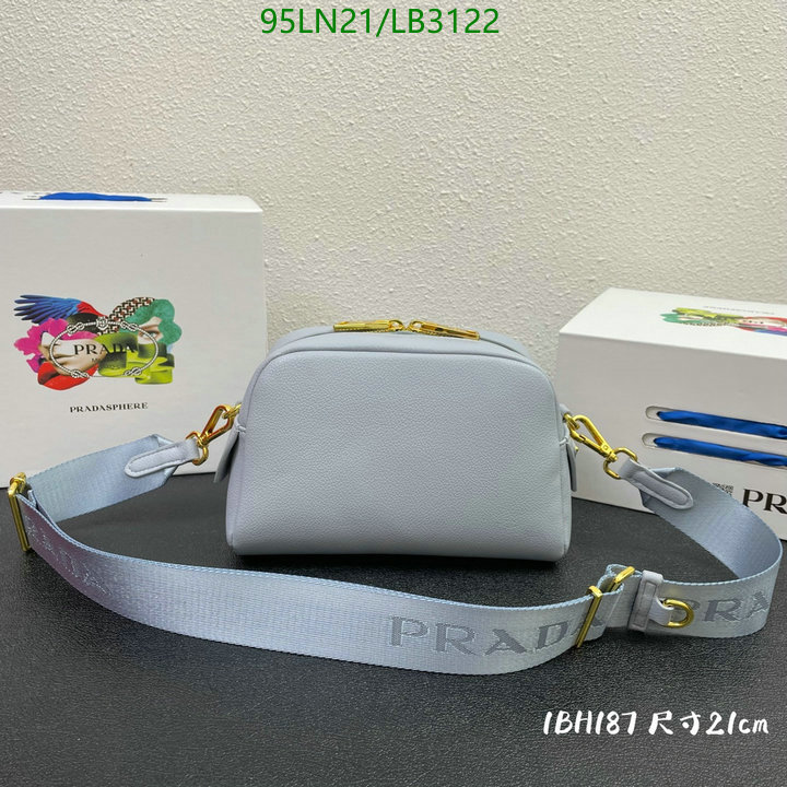 Prada Bag-(4A)-Diagonal- Code: LB3122 $ 124USD
