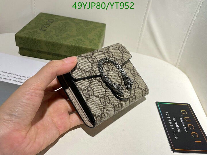 Gucci Bag-(4A)-Wallet-,Code: YT952,$ 64USD